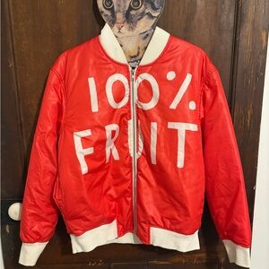 Peggy Nolan Satin Bomber Jacket